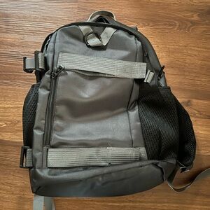 Stylish Black and Gray Men's Backpack
